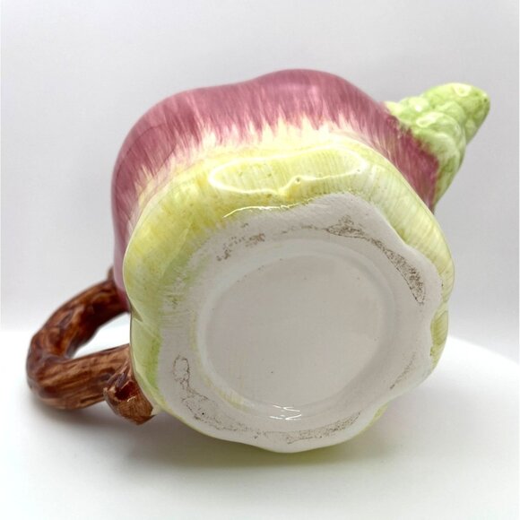 Vintage Apple Shaped Teapot, Small Single Serve Tea Pot - Picture 7 of 13